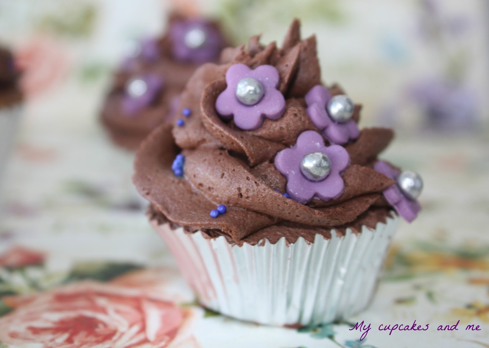 My cupcakes & me Cupcakes de Chocolate con cacao en polvo