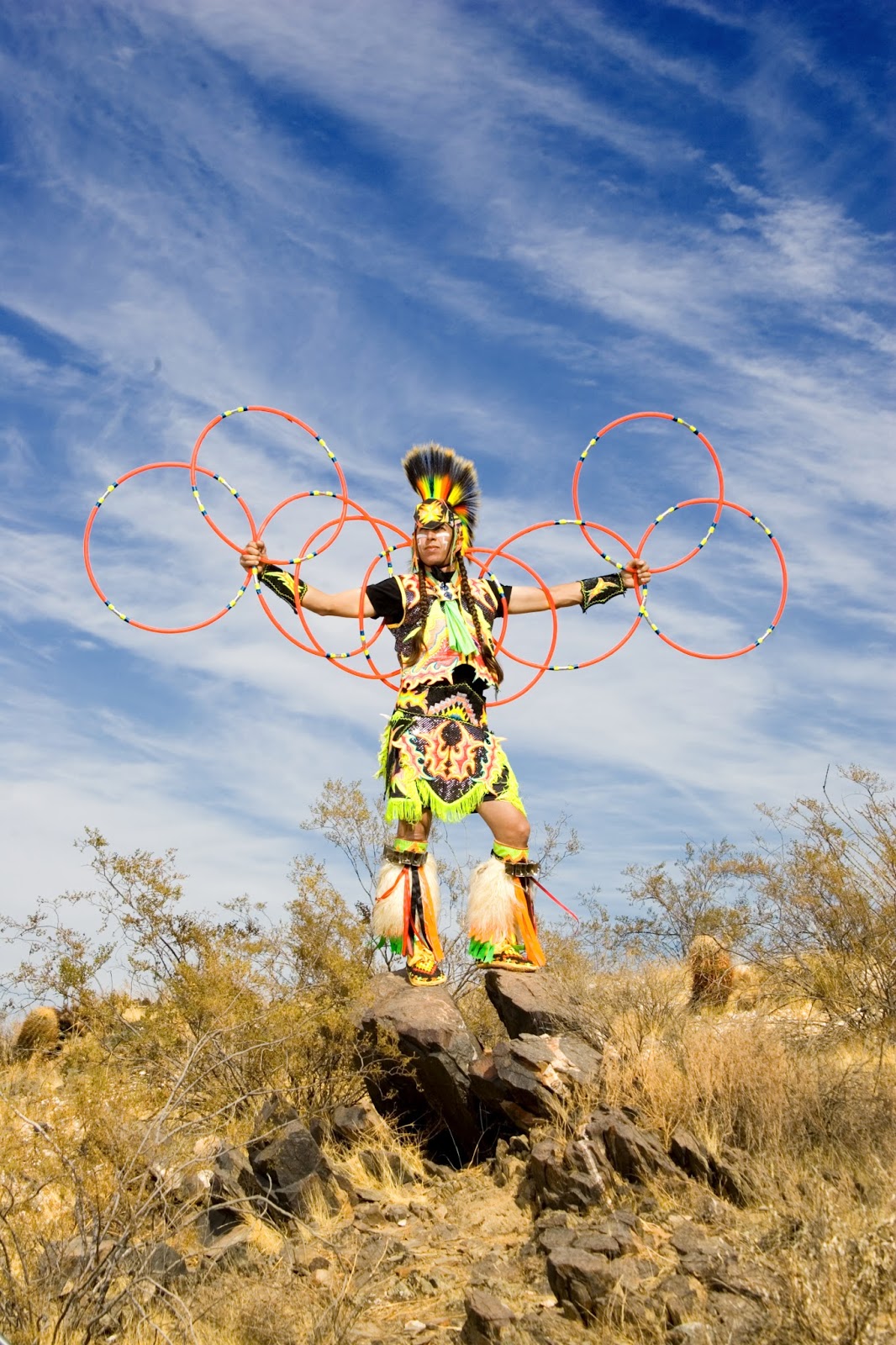 Native American Hoop Dance by World Champion, Brian Hammill