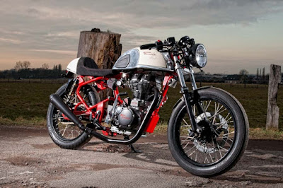 Royal Enfield Cafe Racer by T-Factor Bikes 
