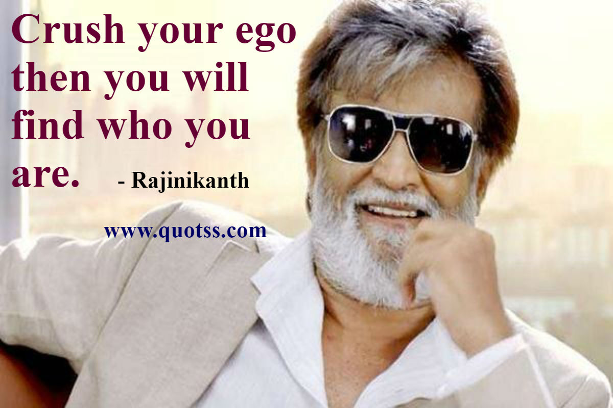 Image Quote on Quotss - Crush your ego then you will find who you are.  by