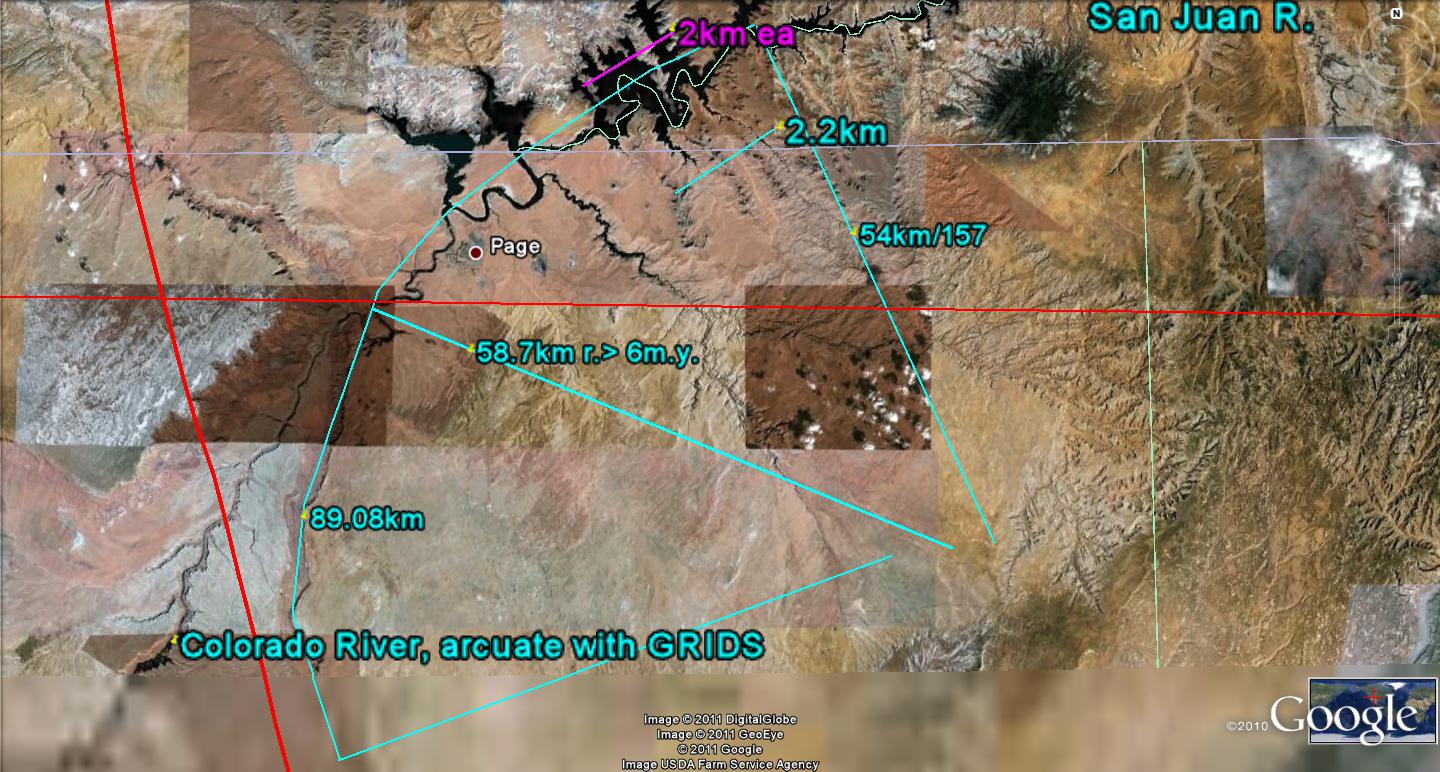 Colorado river INCISION through the Kaibab Uplift