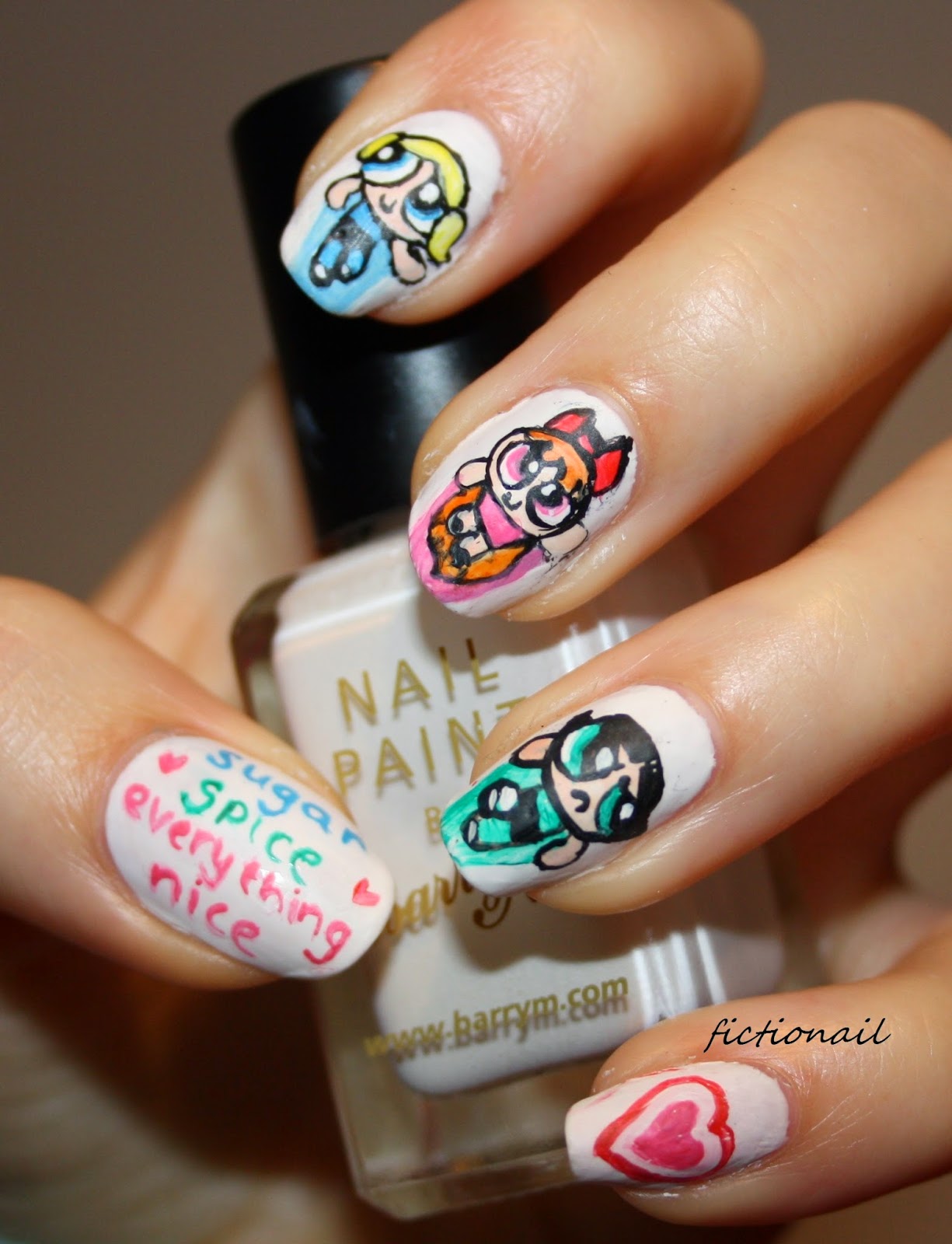 The Powerpuff Girls Nails