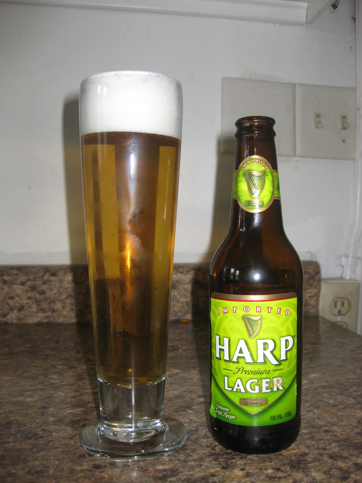 Hop Head Brew Review Harp Lager Guinness Ltd.