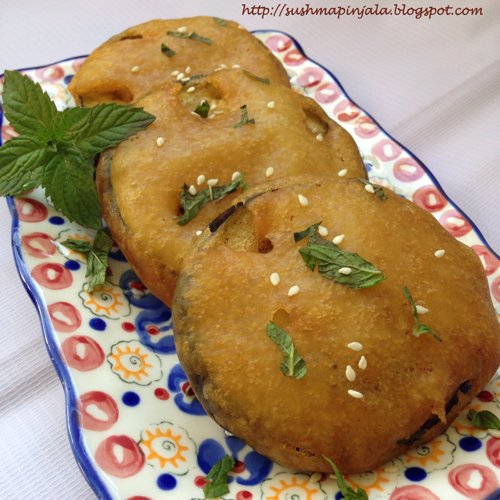 Fried Aubergine Fried Eggplant