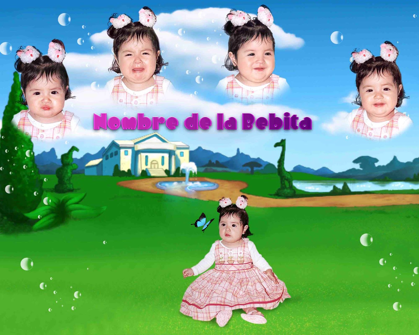 Caritas para bebes - Plantillas para photoshop 2016 Caritas para bebes - Plantillas para photoshop 2016