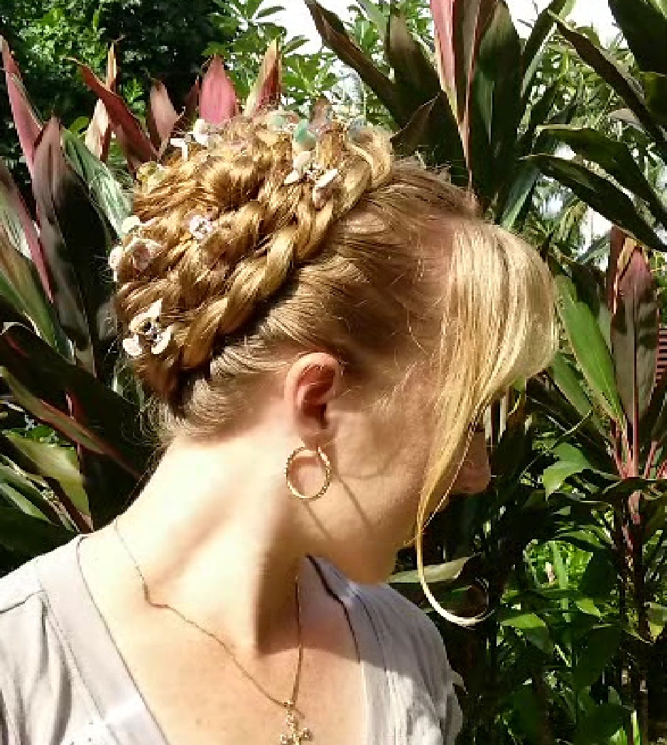 Braids & Hairstyles for Super Long Hair Spiral Rope Braid Updo my
