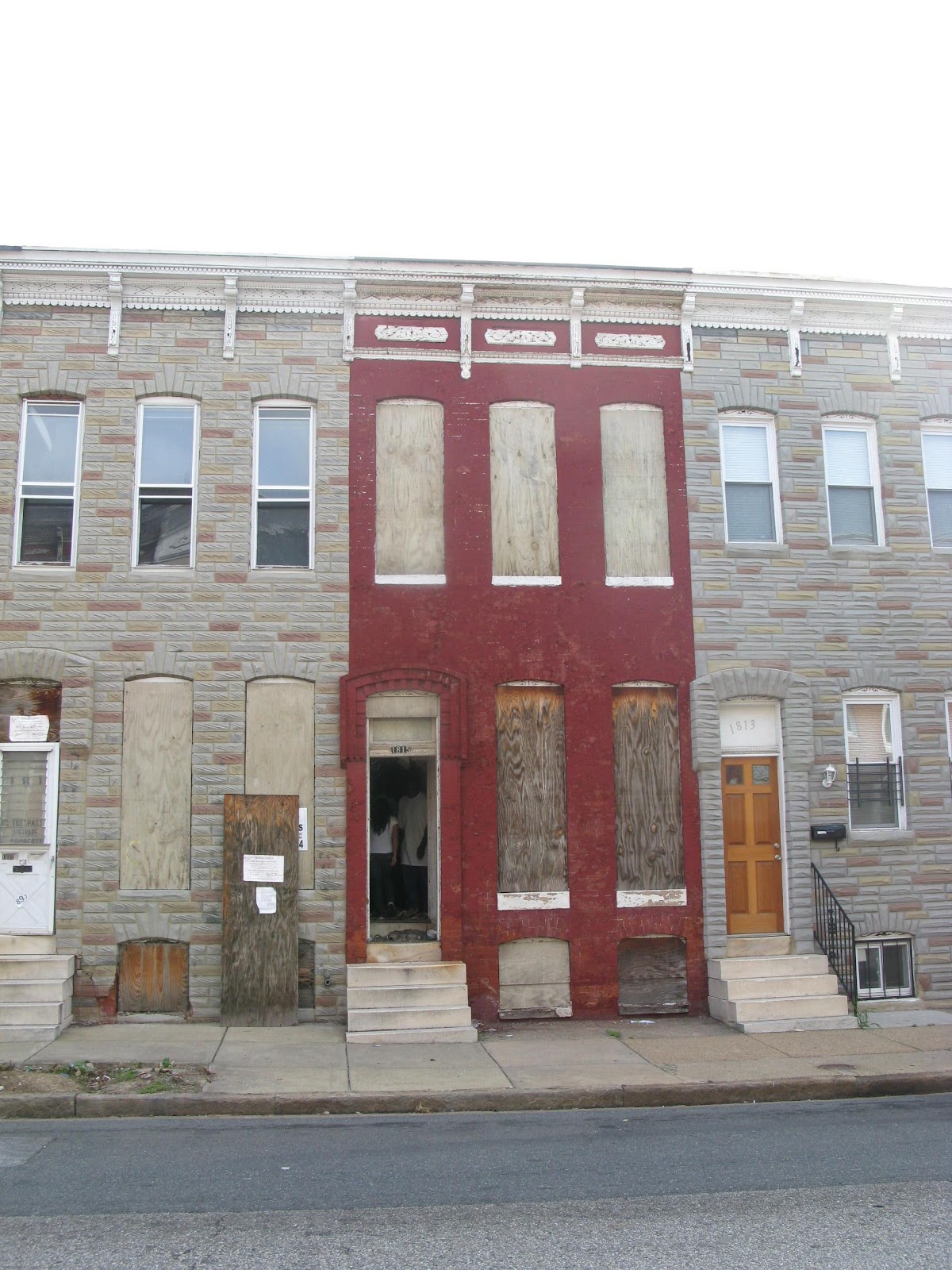 Community Architect Anatomy of the (Baltimore) Rowhouse