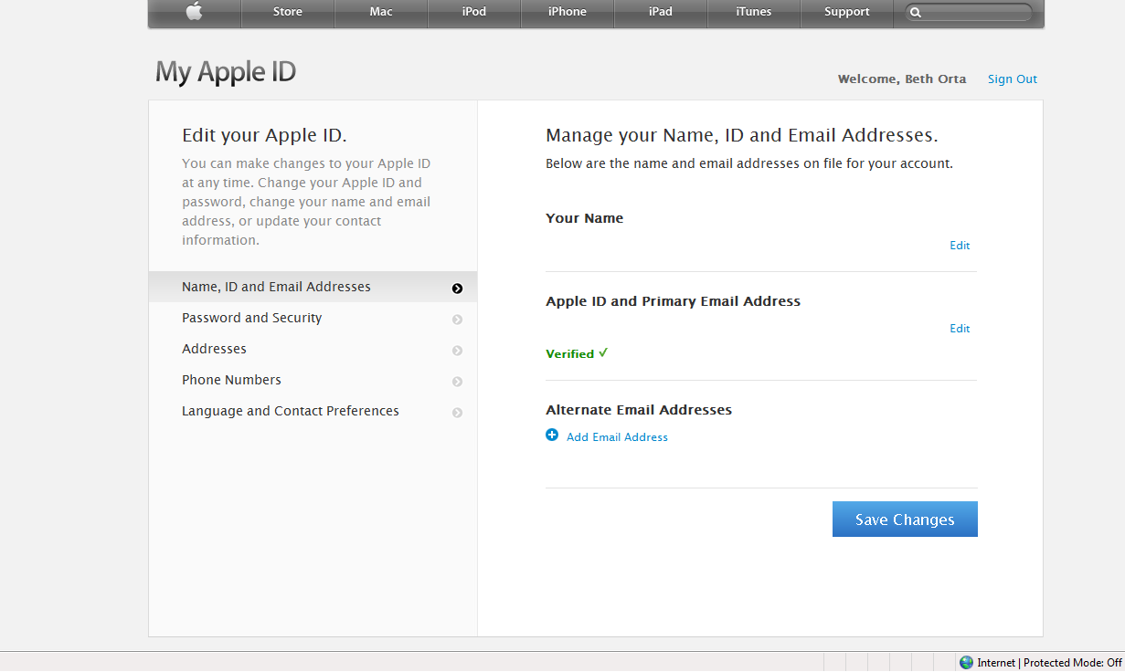 iPhone Tutorial and More Update your Birthdate and Security Questions