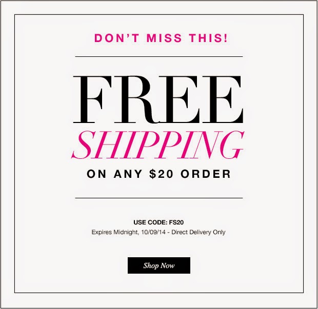 Avon Free Shipping on $20 