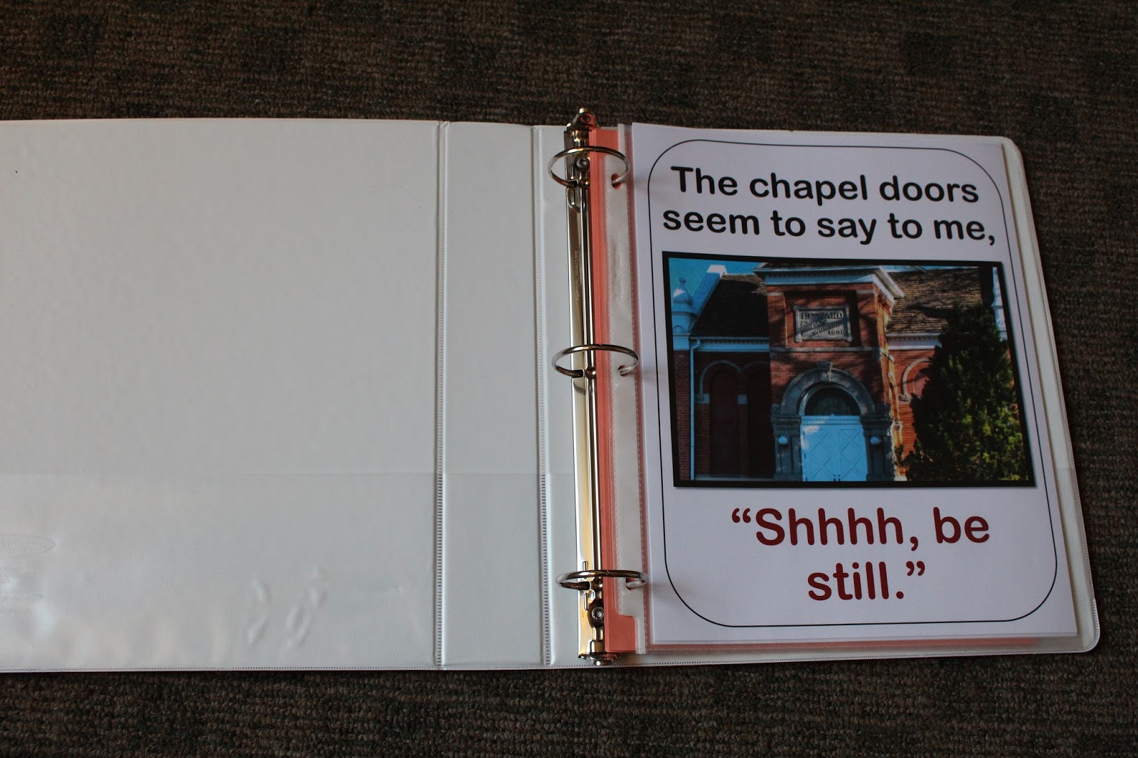 The Chapel Doors Flip Chart