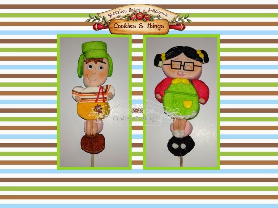 Bombones Chavo y chilindrina