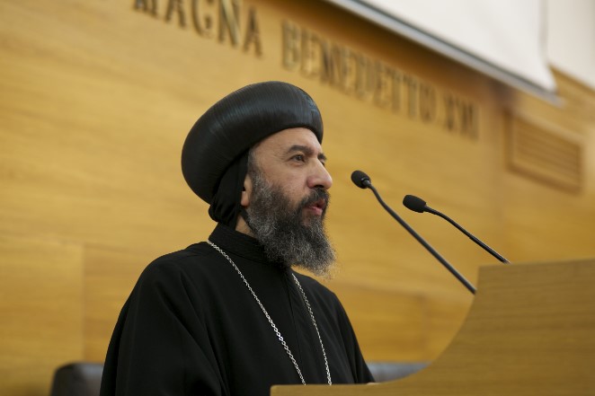 Bishop Angaelos delivers keynote address at international conference in Rome on the Christian response to persecution