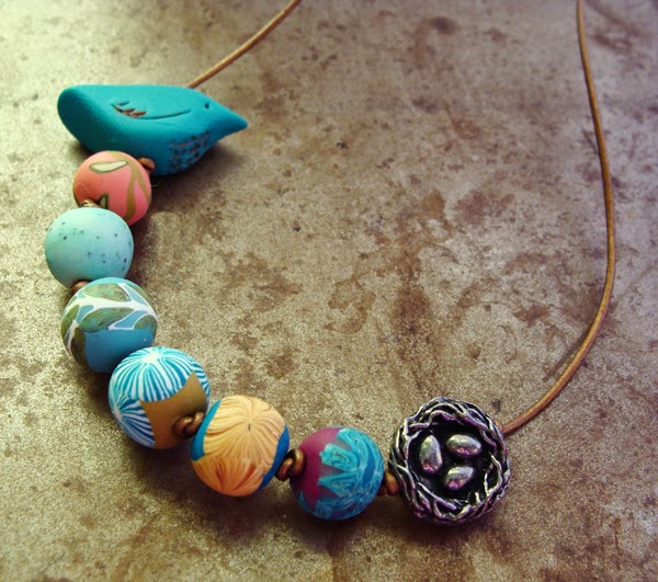 Art Bead Scene Blog Adjustable Leather Knot Necklace Tutorial