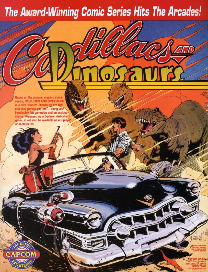 Cadillacs And Dinosaurs Arcade El Beat Em Up En