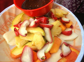 Resep Makanan Resep Rujak Buah Bumbu Sambal Kacang Pedas