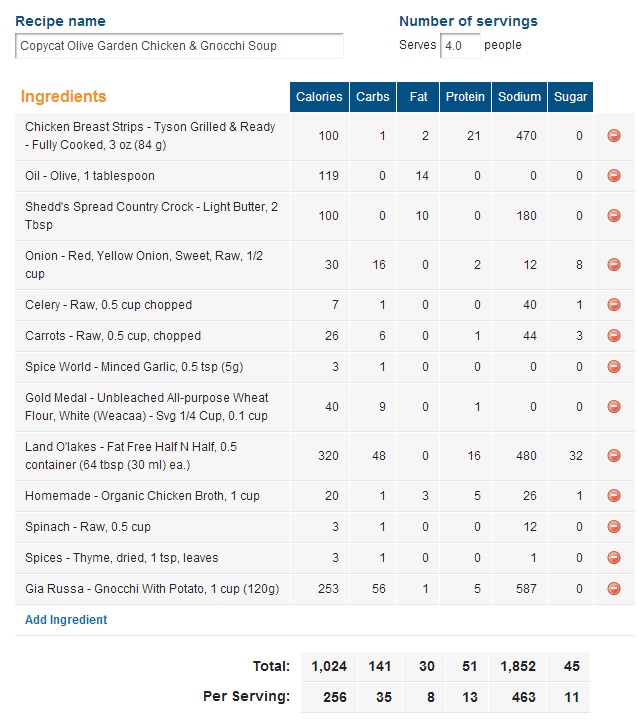 Tannntastic 035 Copycat Olive Garden Chicken and Gnocchi Soup