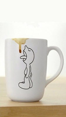 Funny cup designed
