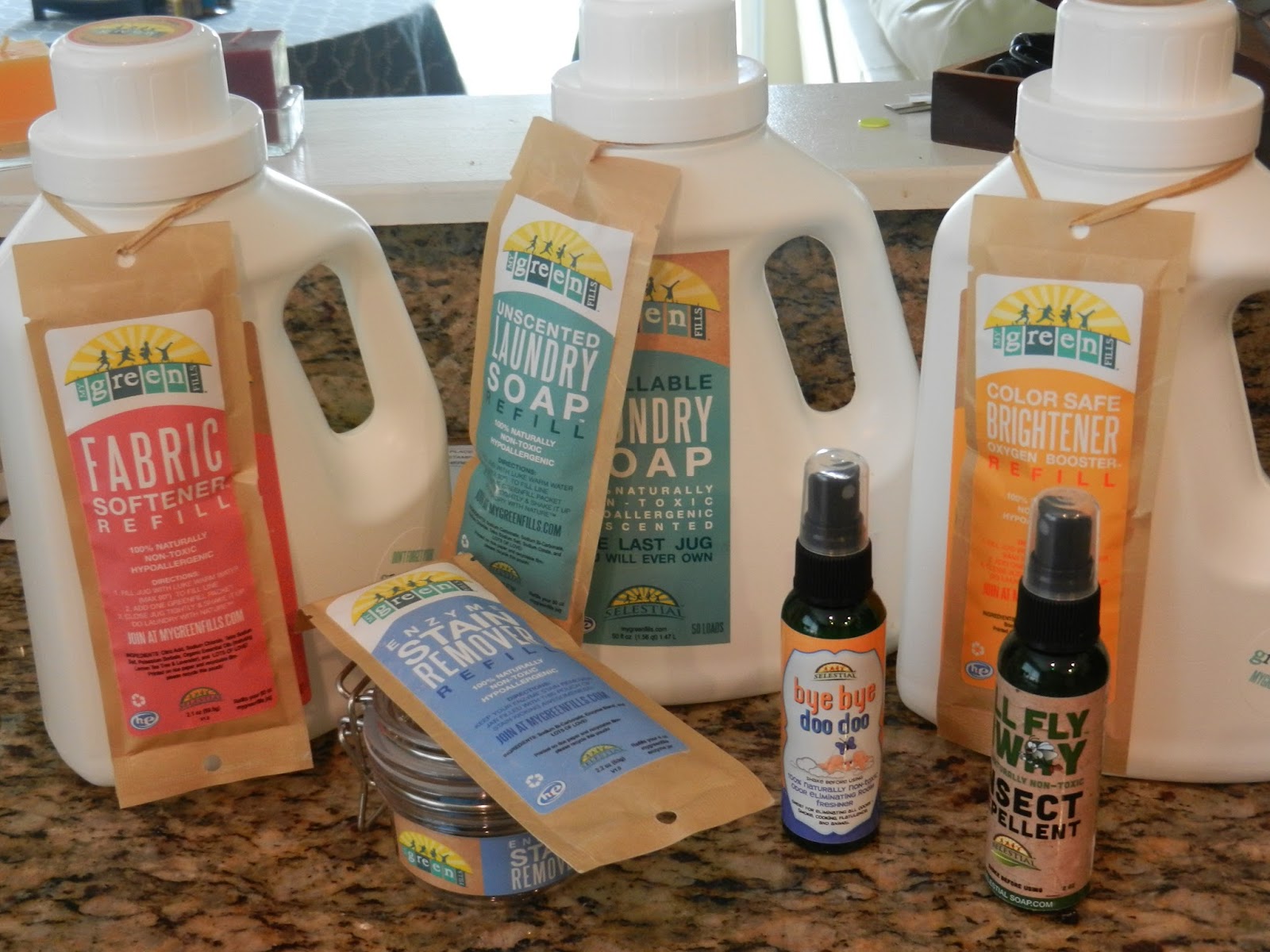 Girly Girl Giveaways Selestial's MyGreenRefills Laundry Care Review