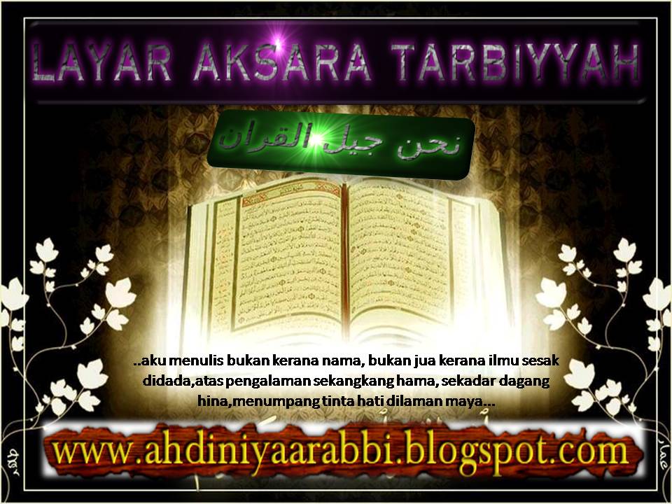 LAYAR AKSARA TARBIYYAH...