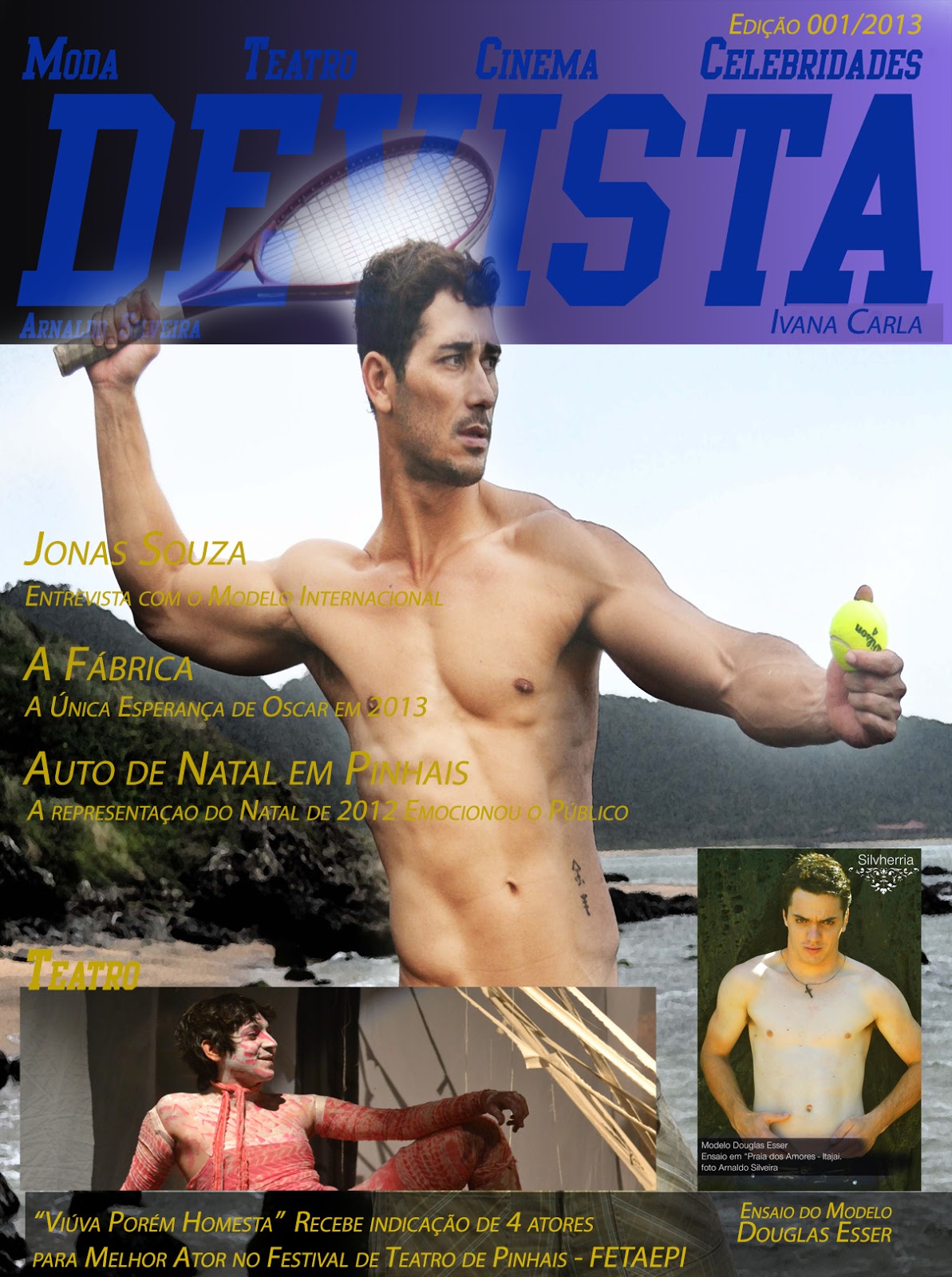 DEVISTA: JONAS SOUZA Entrevista com o Modelo Internacional