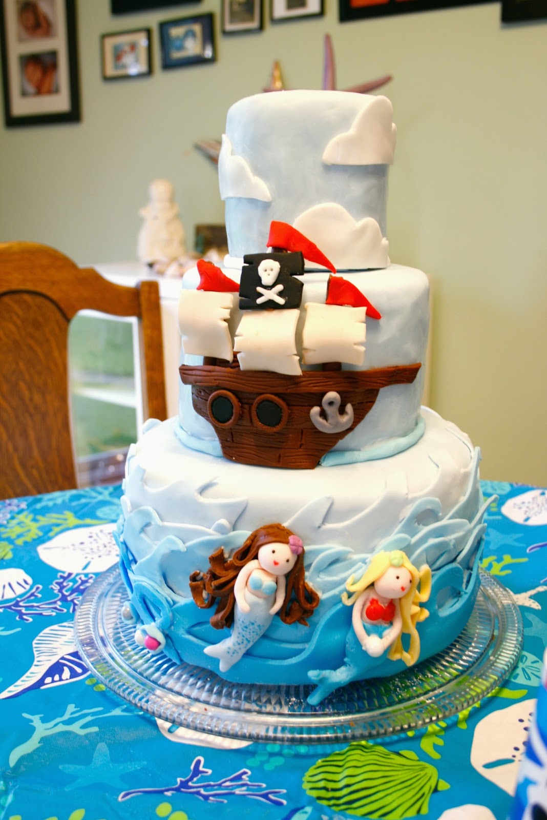 The Dieter Family: Mermaids and Pirates! Maya turns 5!