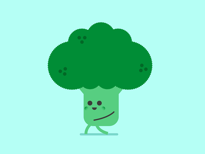 Brócoli sano