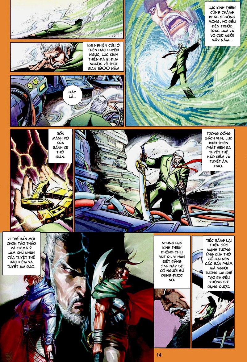 Phong Vân Thần Võ Ký chap 17
