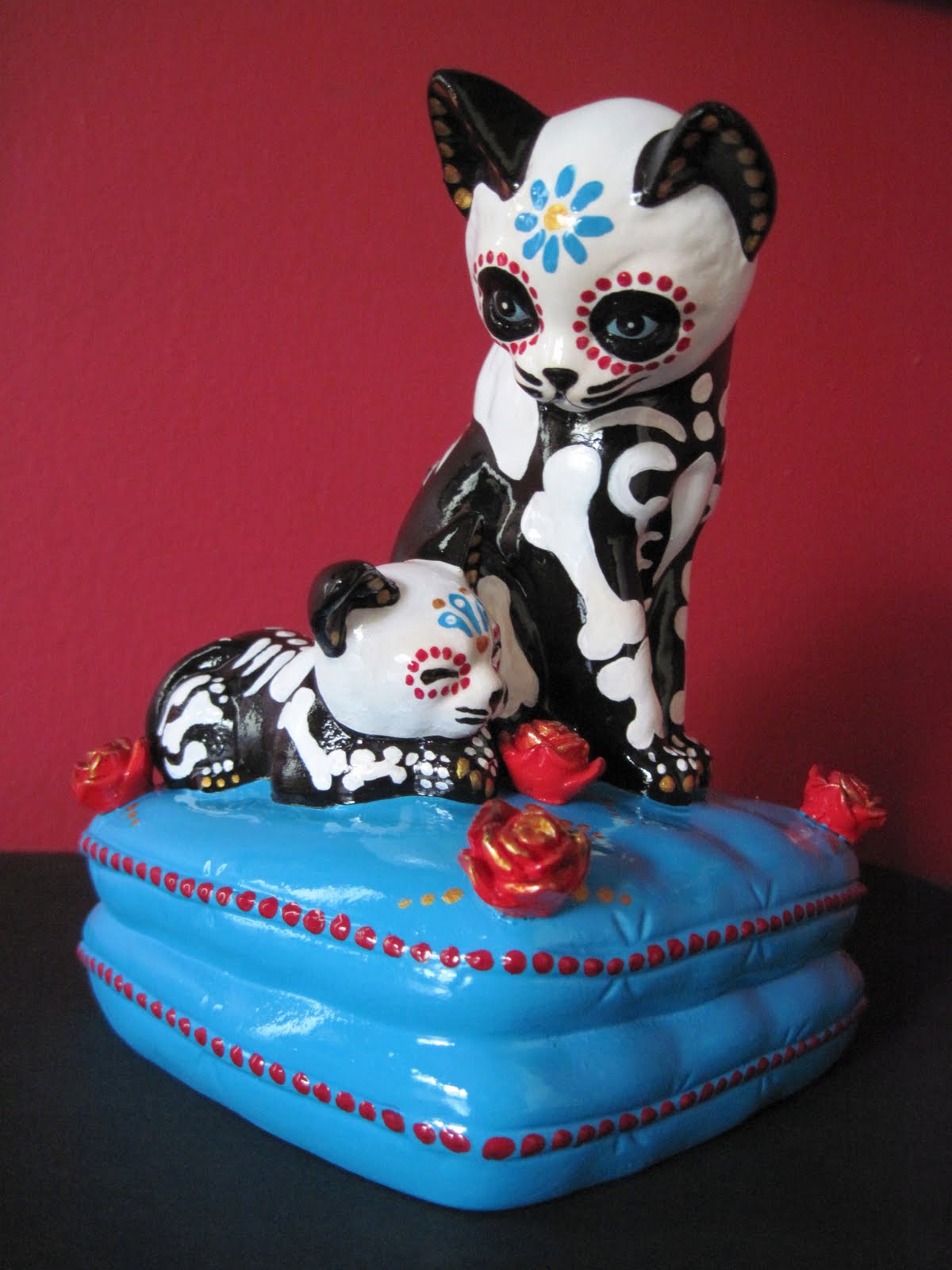 Tattoo Tales Kitty Music Box