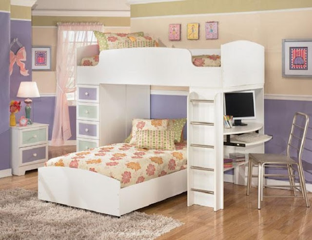 Girls Bedroom Ideas Loft Bed