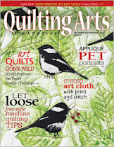Quilting Arts Magazine Cover