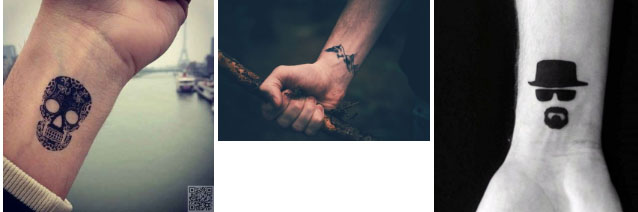 tattoos for men on wrist