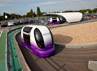 Ultra pods at Heathrow Airport