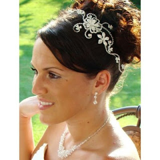 Bridal Comb Headpiece Couture Rhinestone Hair Comb