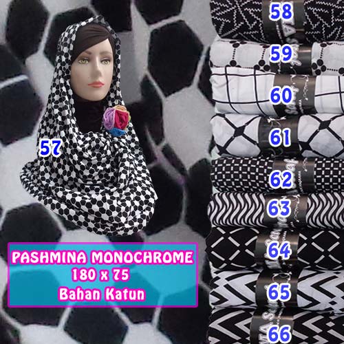 grosir pashmina monochrome murah dengan berbagai motif grosir pashmina monochrome murah dengan berbagai motif