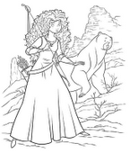 Brave Coloring Pages for Kids