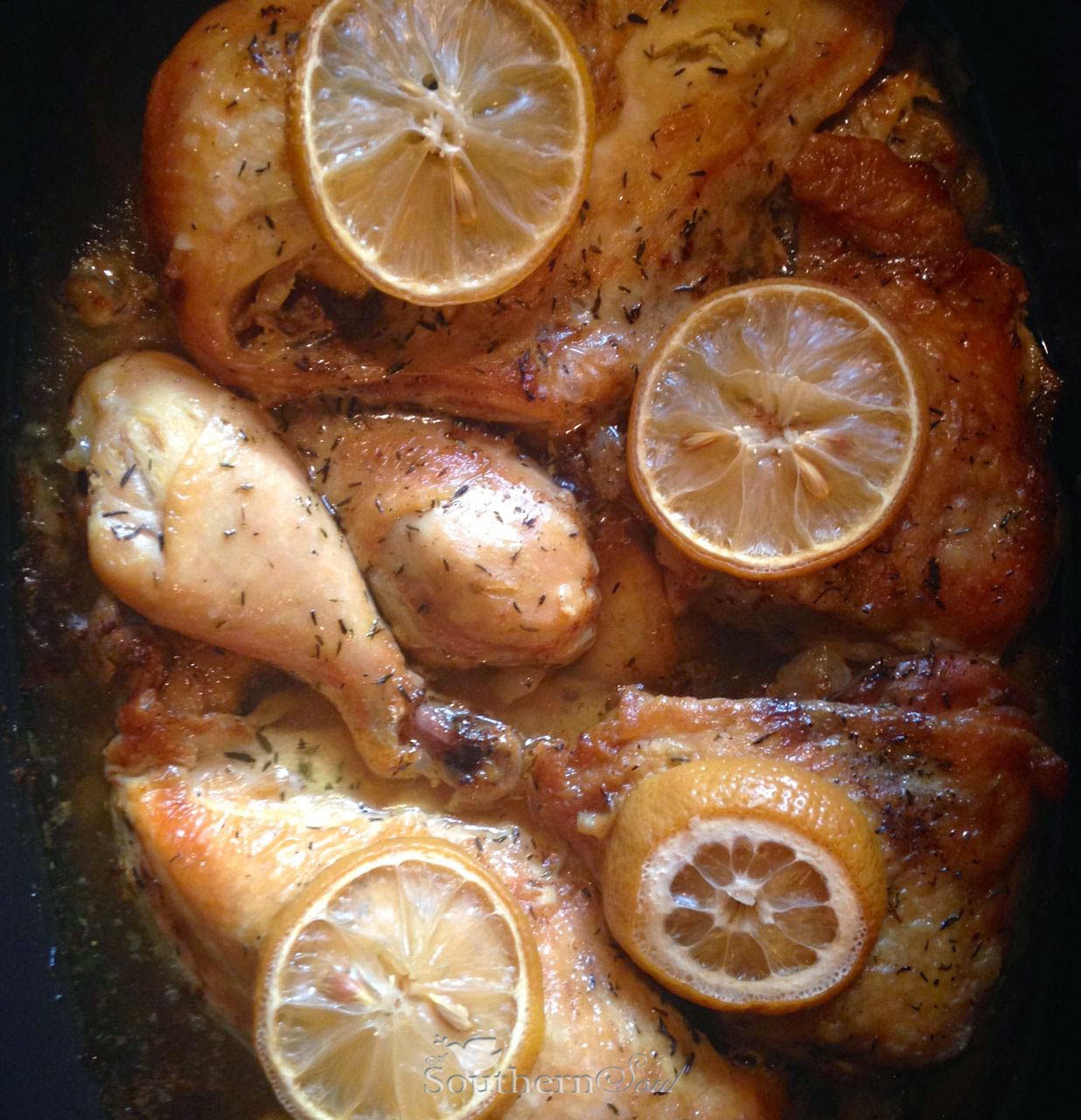 Crock Pot Lemon Chicken A Southern Soul