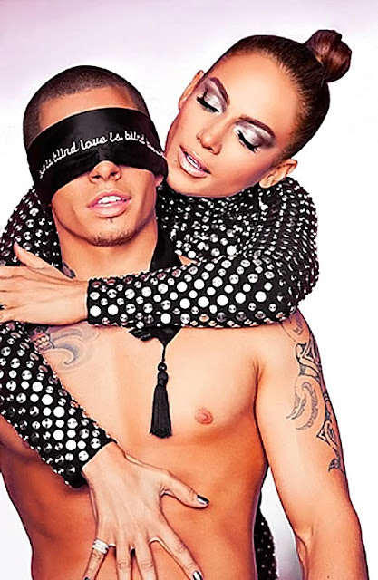 JLo and Casper Smart hot American Idol judge and all round entertainer