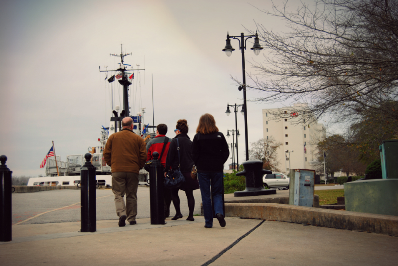 one more little taste of christmas in wilmington.