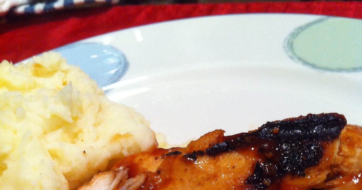 College Girl, College Food Foreman BBQ Chicken