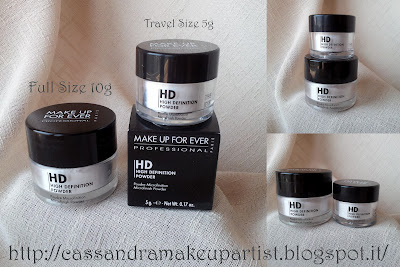 HD powder make up for ever cipria MUFE 10g e 5g