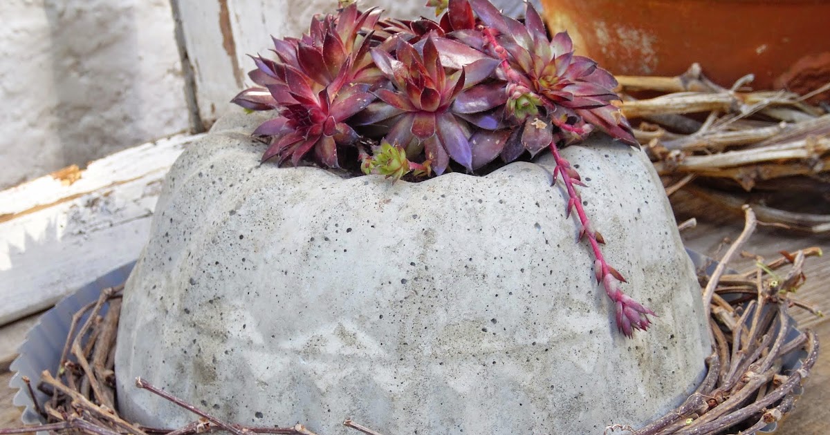 Shabby chic and I - Shabby Chic, DIY und Deko: DIY backe Beton Kuchen..