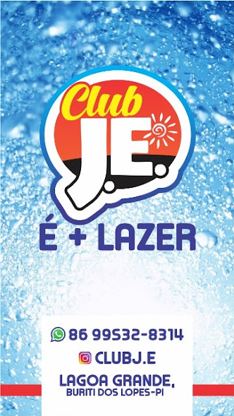 VENHA SE DIVERTIR NO CLUB J.E É + LAZER