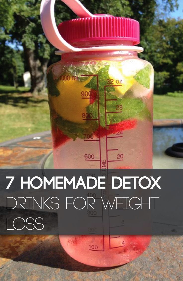 WE HEART IT 7 Homemade Detox Drinks for Weight Loss