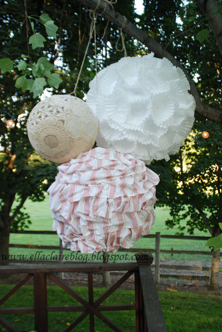 Ella Claire}: Ella's First Birthday Party~ Shabby Chic Garden Party