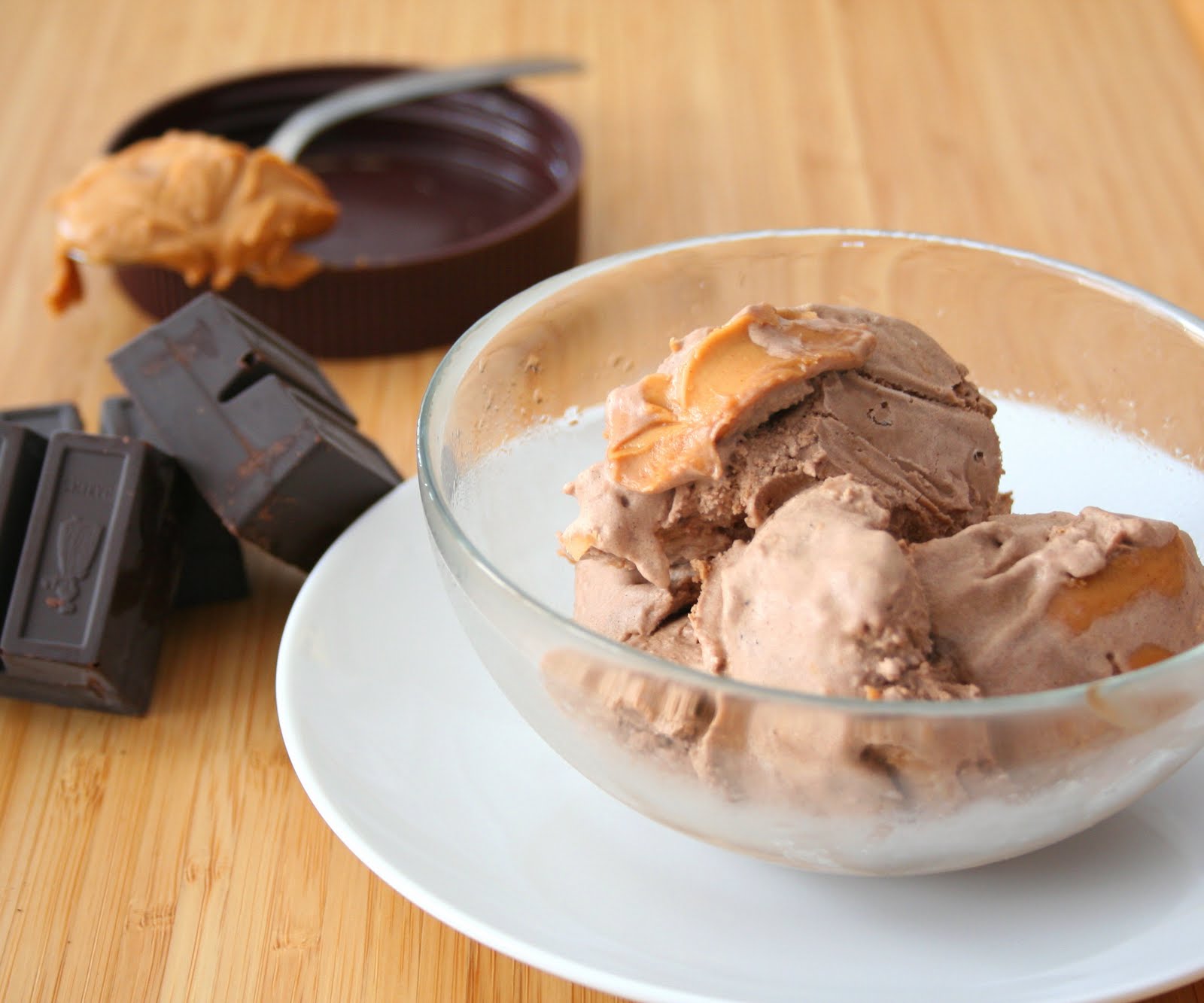 Chocolate Peanut Butter Ice Cream (Low Carb and Gluten Free) All Day