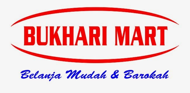 Contoh Design Cap Stempel Logo Bukhari Mart
