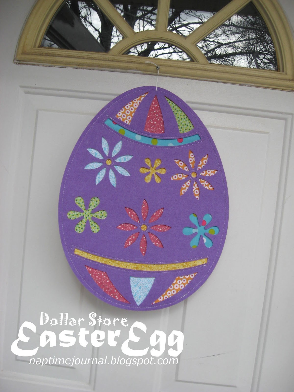Nap Time Journal Dollar Store EASTER EGG up do