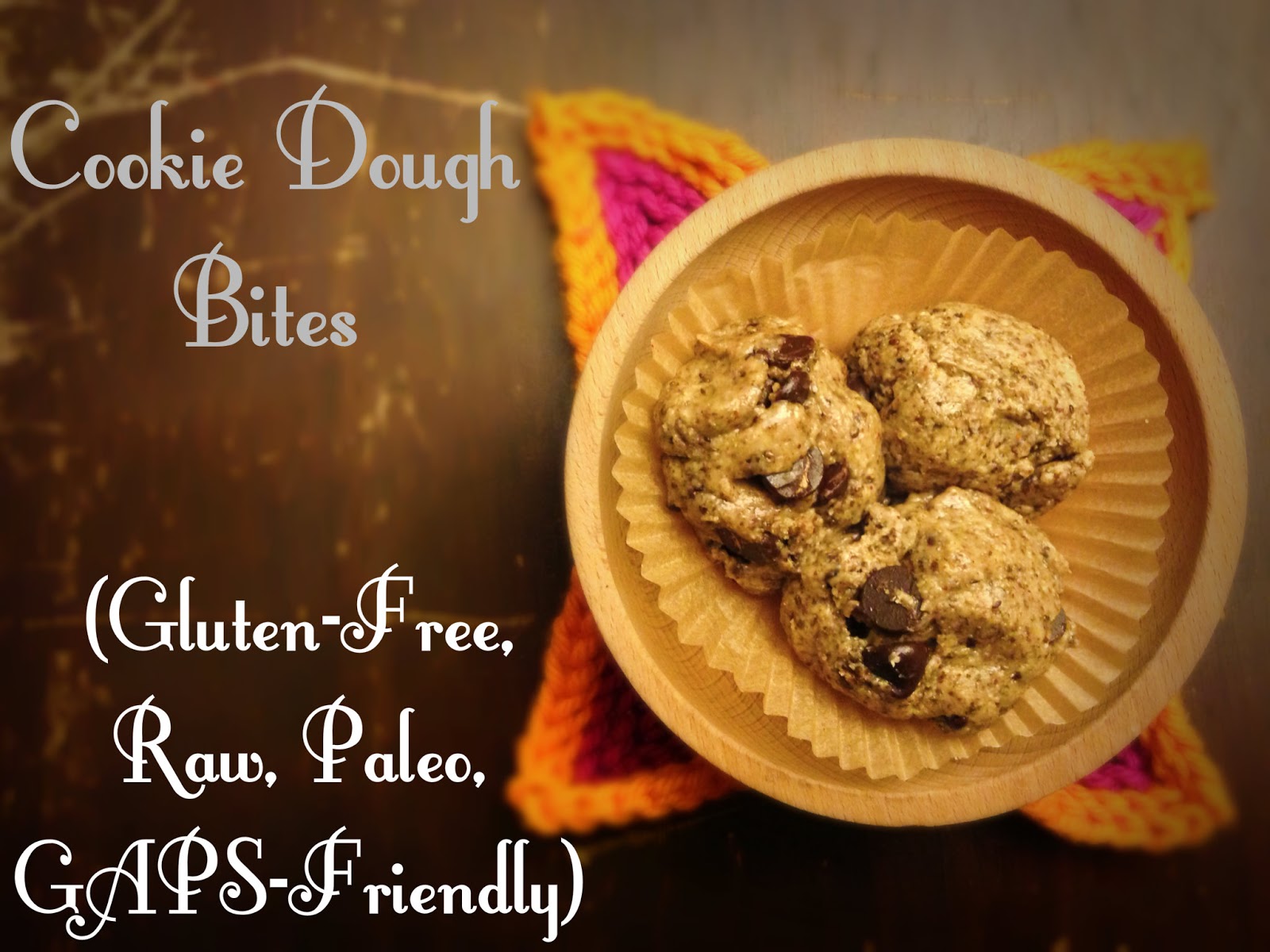 riddlelove Healthy Cookie Dough Balls A Raw, GlutenFree, GAPS
