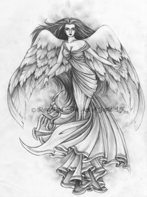 Angel Tattoo Art