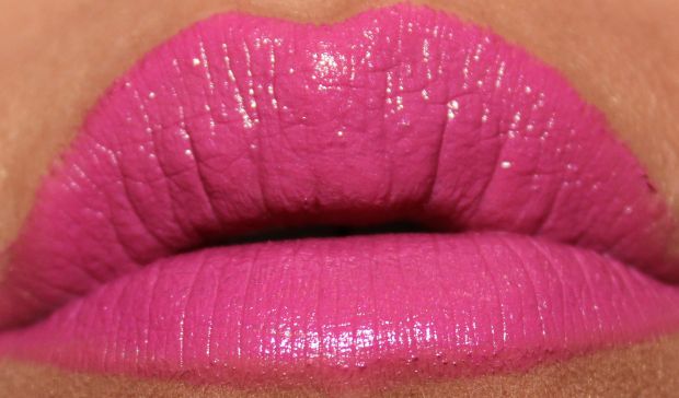 Swatch Photos of Maybelline Color Sensational Vivid Lipstick in Hot Plum 